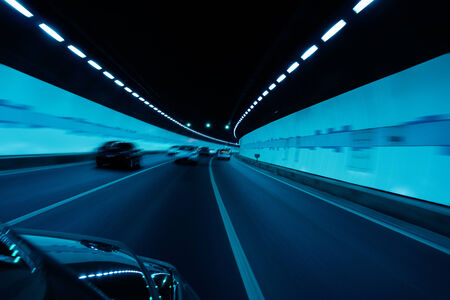 Tunnel fast moving vehicles