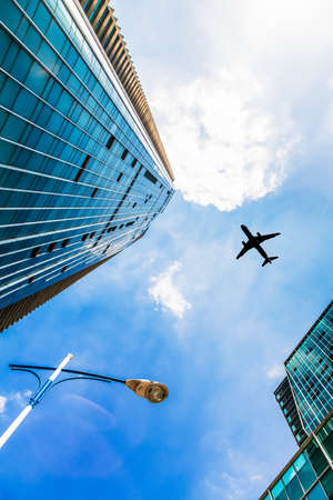 Modern city of high-rise buildingsの写真素材