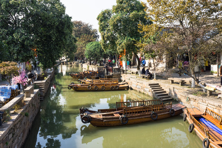 Suzhou Tongli Townのeditorial素材