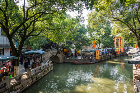 Suzhou Tongli Townのeditorial素材