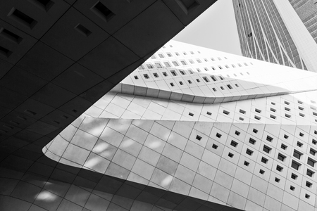 Modern architectural exteriorのeditorial素材