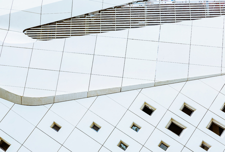 Modern buildingのeditorial素材