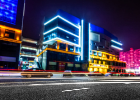 City and highway sceneryの写真素材