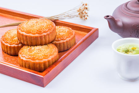 Moon cakeの写真素材