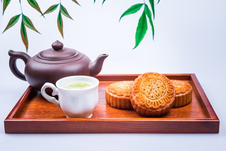 Moon cakeの写真素材