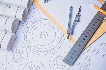 The development of technology projectの写真素材