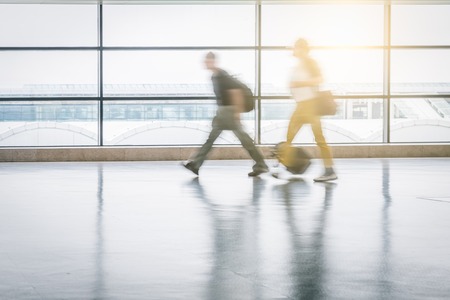 passenger in the shanghai pudong airportのeditorial素材