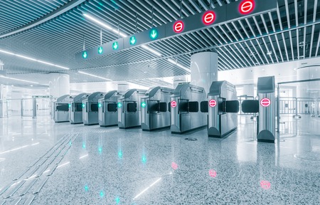 Entrance of metro railway station for cripple.のeditorial素材