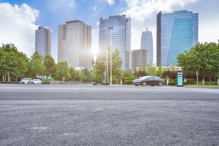 Inner City highway in China.のeditorial素材