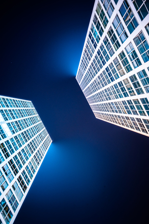 Modern Skyscrapers in Shanghai,China.の写真素材