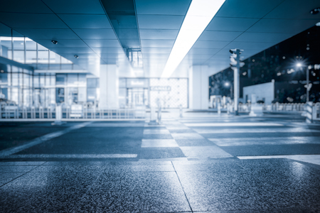 view of city square in China.の写真素材