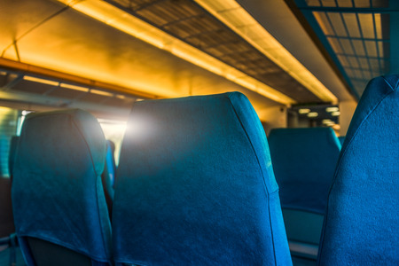 Empty Seats In Train.