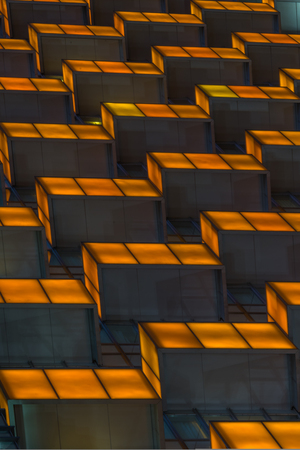 Close-Up Of Modern Office Buildings,Shanghai,China.