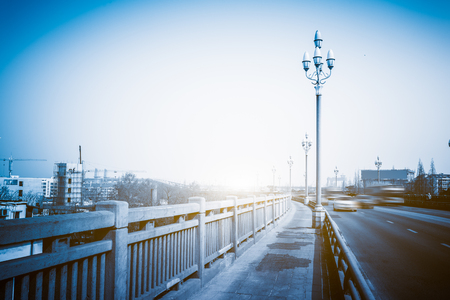 Inner City highway in China.の写真素材