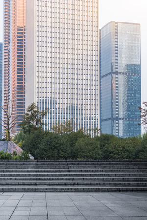 town square in Shenzhen,China.のeditorial素材
