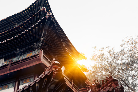 historic buildings in Nanchang,China.のeditorial素材