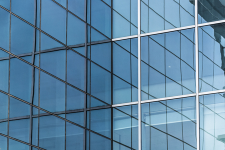 Close-Up Of Modern Office Buildings,Shenzhen,China.