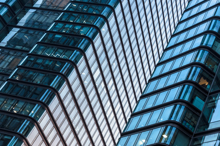 detail shot of skyscrapers in Shenzhen,China.のeditorial素材