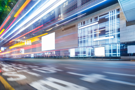 urban traffic with cityscape in city of China.のeditorial素材