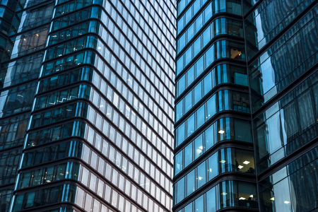 detail shot of skyscrapers in Shenzhen,China.のeditorial素材