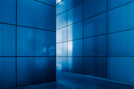 Close-Up Of Modern Office Buildings,Shenzhen,China.の写真素材