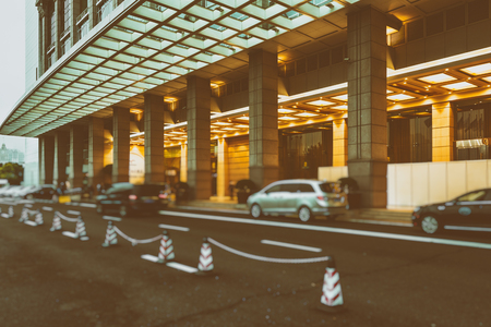 urban traffic road in Shenzhen,China.のeditorial素材