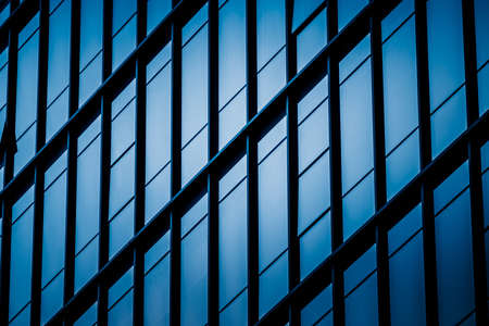 detail shot of modern architecture facade,business concepts,in city of China.の写真素材