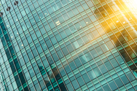 detail shot of modern architecture facade,business concepts,in city of China.のeditorial素材