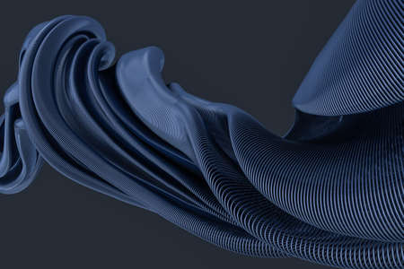 3d rendering, metalic surface and graphic design background