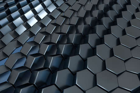 Computer digital drawing, dark backgroundの写真素材