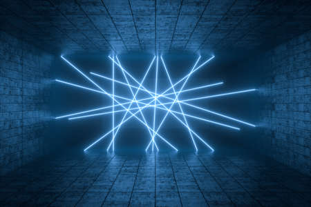 Computer digital drawing, dark background, 3d renderingの写真素材