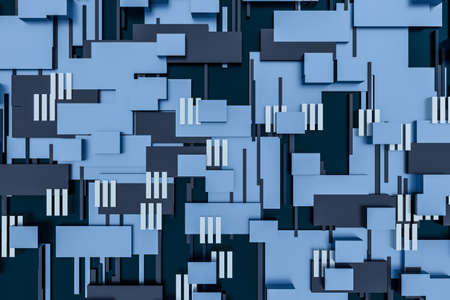 cubes board structure, circuit background, computer digital image