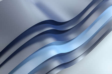 3d rendering, curve surface and texture background, computer digital backgroundの写真素材