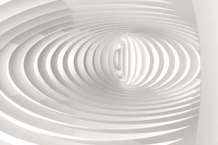 3d rendering, white interior building structure. Computer digital background