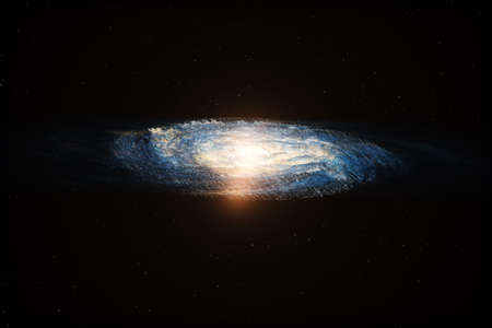3d rendering, the magnificent spiral nebula. The universe background. Computer digital background.