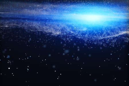 3d rendering, the magnificent spiral nebula. The universe background. Computer digital background.の写真素材