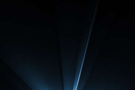 3d rendering, flare in dark background