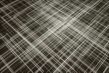 Glowing big data lines and technological background, 3d rendering. Computer digital background.の写真素材