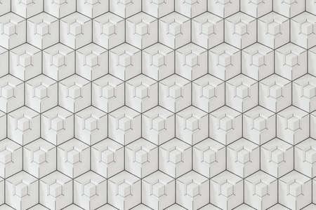 Seamless 3d abstract backgroundの写真素材