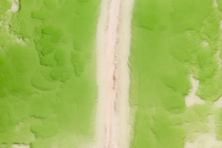 The green saline lake, natural lake background. Photo in Qinghai, China.