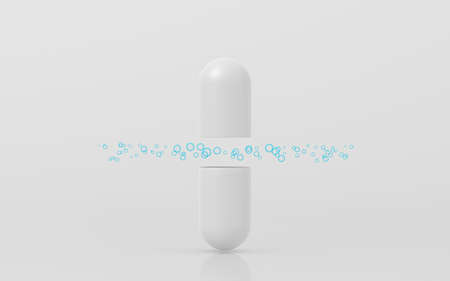 Medicine and treatment, medical concept, 3d rendering. Computer digital drawing.の写真素材