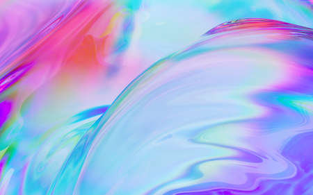 Abstract gradation of glass, 3d rendering. Computer digital drawing.