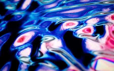 Abstract flowing liquid, 3d rendering. Computer digital drawing.の写真素材