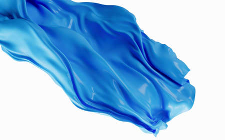 Clothes with a smooth surface, 3d rendering. Computer digital drawing.の写真素材