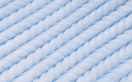 Cloth surface with fabric detail, 3d rendering. Computer digital drawing.の写真素材