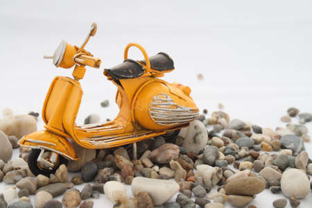 model of Lambrettaの写真素材