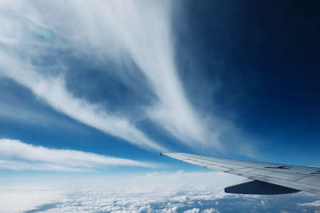 Planes on skyの写真素材