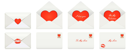 Love lettersのイラスト素材