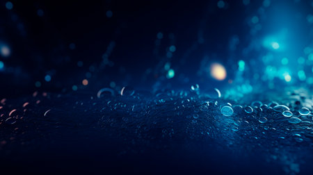 banner, Deep Blue background, Technology background, Business concept, digital background, bokeh. Generative AI illustratorの素材
