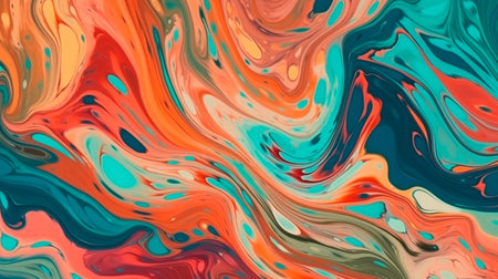 Marbled background in abstract design. Generative AI illustratorの素材